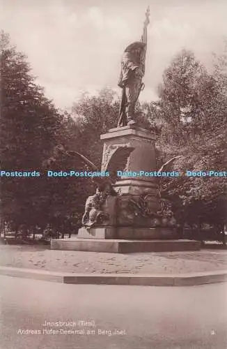 R707869 Innsbruck. Tirol. Andreas Hofer Denkmal am Berg Jsel. Getränke. Leipzig. R