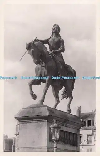 R707899 Orleans. Loiret. Statue Equestre de Jeanne d Arc Par Foyatier. Yvon. Par