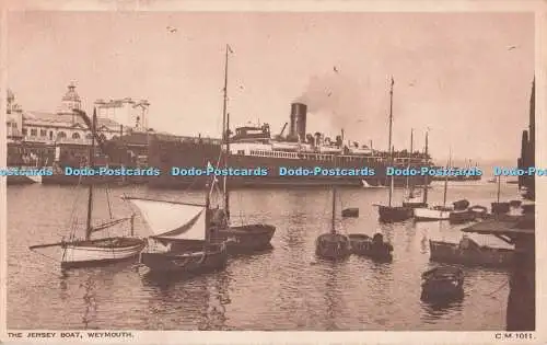 R708469 Weymouth. Das Trikotboot. Lansdowne. 1947