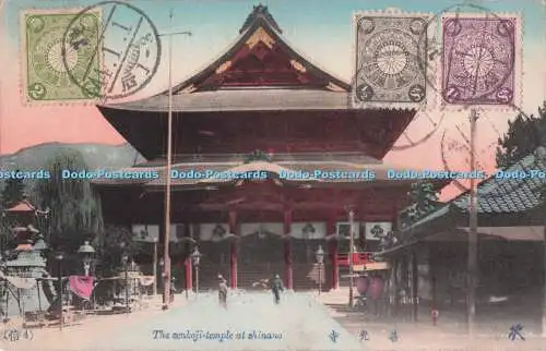 R707959 Japan. Der Zenkoji Tempel in Shinano