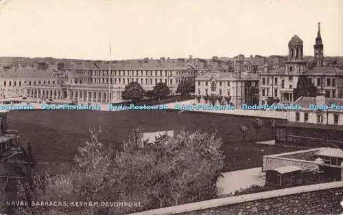 R708027 Devonport. Keyham. Marinekaserne. W. B. P. British Manufacture Througho