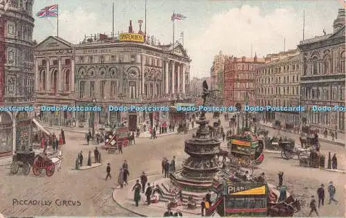 R709793 Piccadilly Circus. S. Hildesheimer. London und Manchester. Nr. 601. 1905