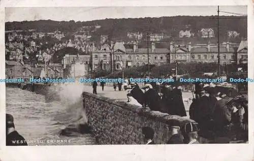 R708081 Weston Super Mare. Postkarte. 1911