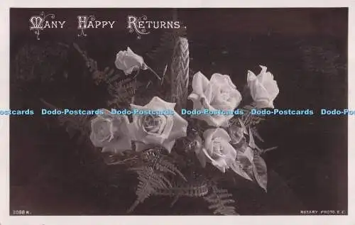 R709836 Viele glückliche Retouren. Rotary Photographic Series. PM. Long Melford R.S.O