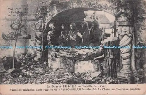 R709860 La Guerre. Bataille de l Yser. PM. Belgique. 1915