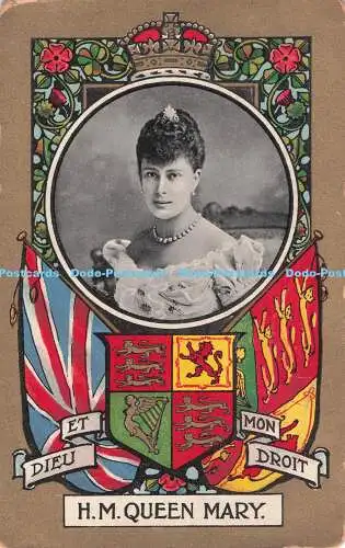 R708191 H.M. Queen Mary. Nationale Serie. Nr. 1611