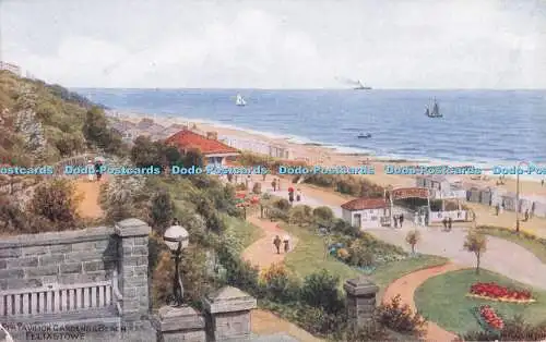 R708775 Felixstowe. Spa Pavillon Gärten und Strand. J. Salmon. Sevenoaks. Englan