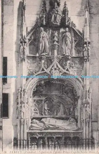 R710017 Burgos. Catedral. Sepulcro de Fuentes Pelayo Capilla Santa Anna. LL. 46