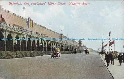 R708937 Brighton. Madeira Road. Die gefeierte Motorbahn. Bildmitte. 7.