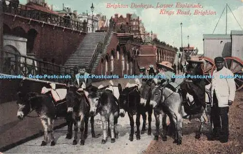 R708946 Brighton. Kings Road. Brighton Esel. Untere Esplanade. Bildzentrum