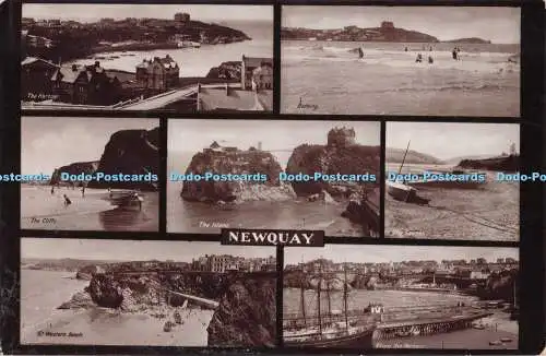 R709540 Newquay. Die Insel. Baden. RP. Multi View