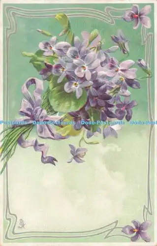R709752 Blumen. stecken. Art. Serie. Nr. 6862. PM. Long Melford R. S. O. Suffolk