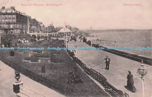 R709772 Bridlington. Prinzenparade. Serie Valentine. 1904