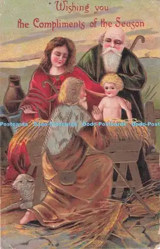 R709777 Ich wünsche Ihnen die Komplimente der Saison. 1910