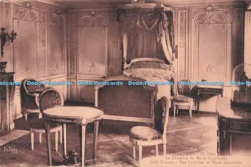 R710447 Versailles. Bettkammer von Marie Antoinette. Patras. Paris