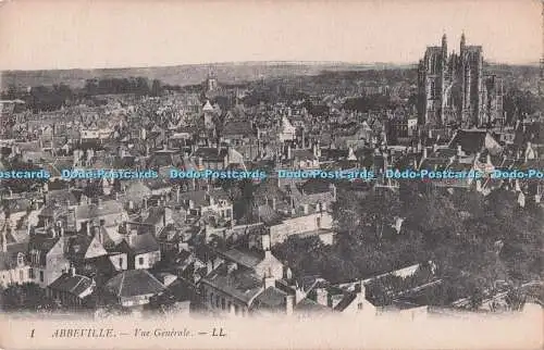 R710588 Abbeville. Vue Generale. LL. 1. Edia. Versailles