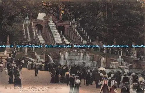R711391 St. Wolke. Le Parc. Les Grandes Eaux. La Grande Cascade. LL. 26