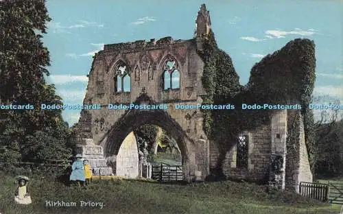 R710835 Kirkham Priory. Christliche Romane. Diese schöne Serie von Fine Art Post