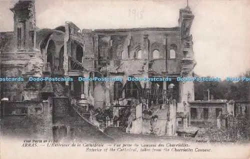 R711491 Arras. Außenseite der Kathedrale aus dem Charriottes-Kloster. Du