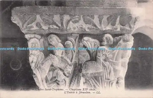 R712440 Arles. Cloitre Saint Trophime. Chapiteau. LL. 128