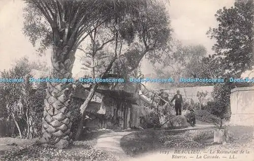 R711216 Beaulieu. Le Restaurant de la Reserve. La Cascade. LL. 1023