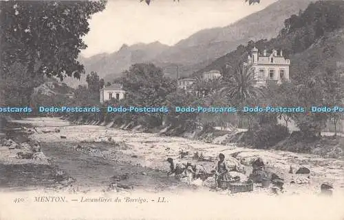 R711808 Menton. Lavandieres du Borrigo. LL. 450