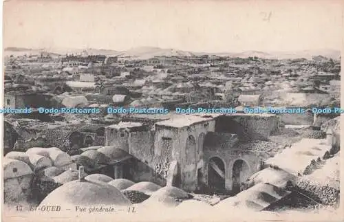 R711869 El Oued. Vue Generale. LL. 17. Levy Fils. Paris. Versailles. Modele Depo