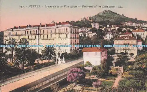 R711939 Hyères. Panorama der hohen Stadt. LL. 113. Levy et Neurdein Reunis. Pa