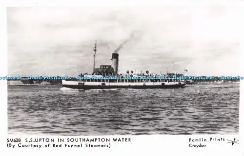 R715061 S.S. Upton in Southampton Water. Mit freundlicher Genehmigung von Red Funnel Steamers. Pamli