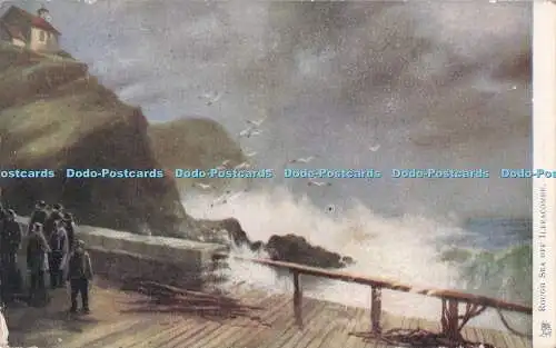 R715144 Raue See vor Ilfracombe. Raphael Tuck and Sons. Oilette. AK 1721