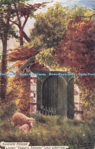 R714700 Gartenhaus. Wo Henoch Arden. geschrieben wurde. Tennysons Counties. stecken.