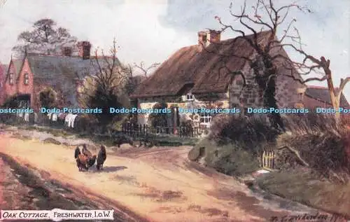 R714705 I.O.W. Süßwasser. Eiche Landhaus. Tennysons Country. stecken. Oilette. Seri