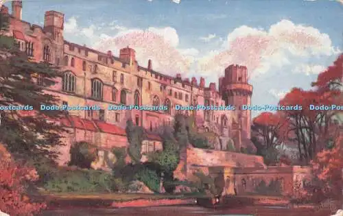 R714850 Warwick Castle... Tuck. Oilette. 8540
