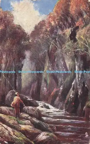 R715696 Betty Coed. The Fairy Glen. Raphael Tuck and Sons. Oilette. Postkarte