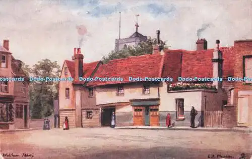 R716267 Waltham Abbey. Ecken lackiert. stecken. Oilette. 6227. E. A. Phipson