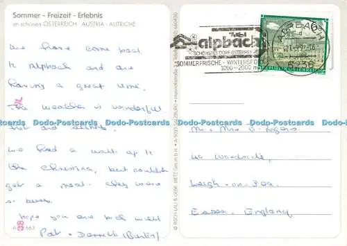 D153875 Tirol. Sommer. Im Schonen Osterreich. Risch Lau. Gebr. Metz. Multi View