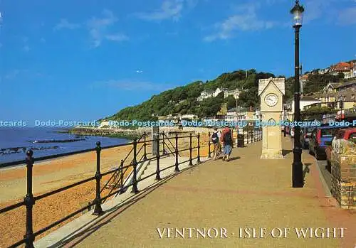 D148473 Isle of Wight. Ventnor. Die Promenade. J. Lachs