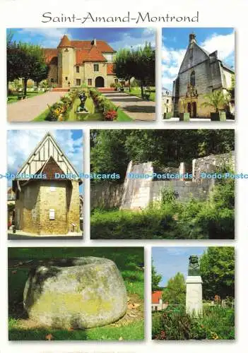 D151656 Saint Amand Montrond. La Mairie. M. G. P. Launay. Multi View