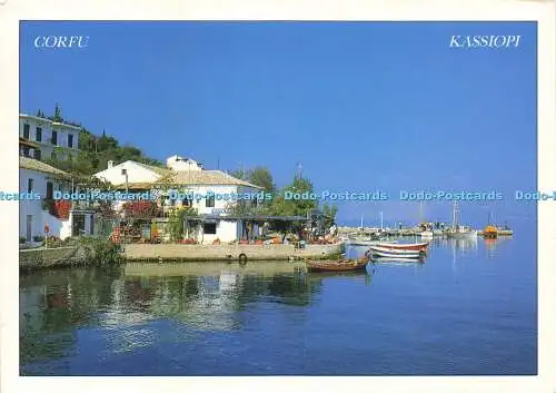 D148535 Korfu. Fotorama. Postkarte
