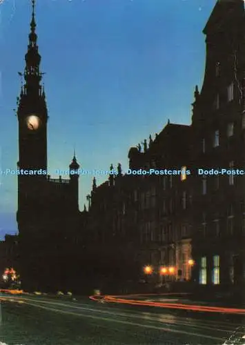 D154020 Danzig. Gotycki Ratusz Glowny. Ruch. P. Krassowskiego