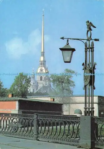 D151743 Leningrad. Blick auf die Festung Petrapowsk. UdSSR. A. Rjaznecova