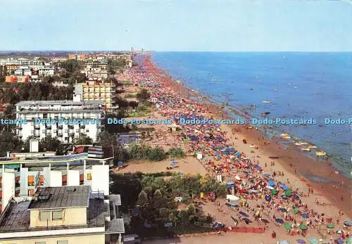 D148655 Lido di Jesolo. Der Strand. Jesolum. S.A.R. Da Fotocolor Kodak Ektachro