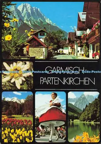 D154110 Garmisch Partenkirchen. Oberbayern. Kurpak. Hans Huber. Multi View