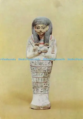 D151837 Oxford. Ashmolean Museum. Grabstatuette aus Kalkstein beschriftet für die