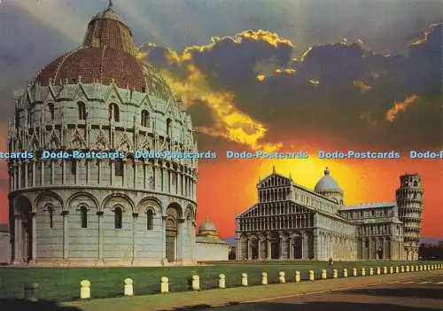 D148694 Pisa. Die Kathedrale. Lichter und Farben. La Torre. Italcards