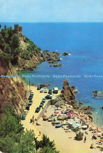 D154185 Lloret de Mar. Costa Brava. Detalle de Sa Caleta. Cedag. Nr. 165