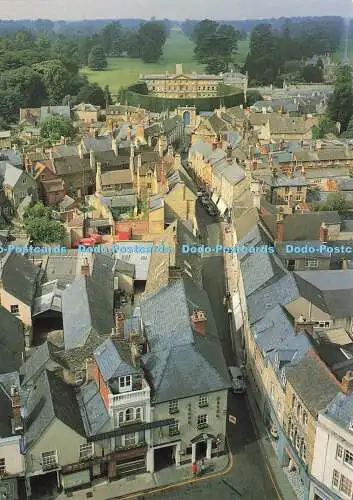 D151941 The Mansion and Cirencester Park. Blick vom Kirchturm. Woodmanste