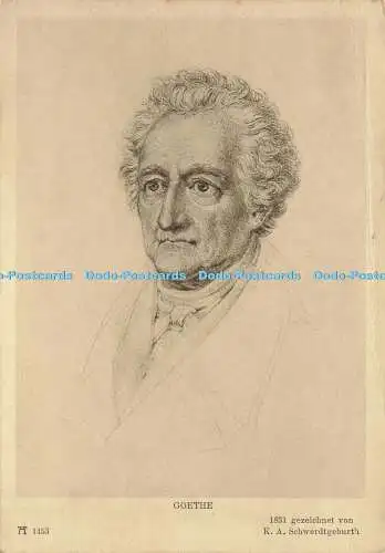 D152201 Goethe. K. A. Schwerdtgeburth. F. A. Ackermann