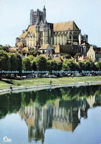 D154521 Auxerre. Yonne. La Cathedrale St. Etienne. Cim