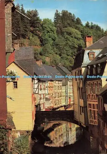 D154574 Monschau i. d. Eifel. Partie a. d. Rur. F. G. Zeitz